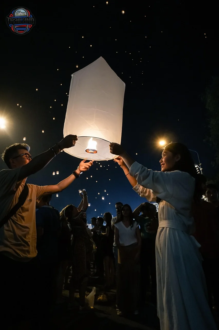 Phố đêm Thái Lan lung linh ánh đèn, nhộn nhịp du khách khám phá ẩm thực và giải trí.