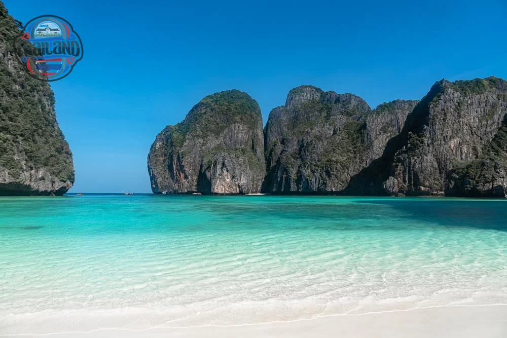 Bãi biển cát trắng tuyệt đẹp ở Vịnh Maya, Koh Phi Phi - điểm đến không thể bỏ lỡ ở Thái Lan