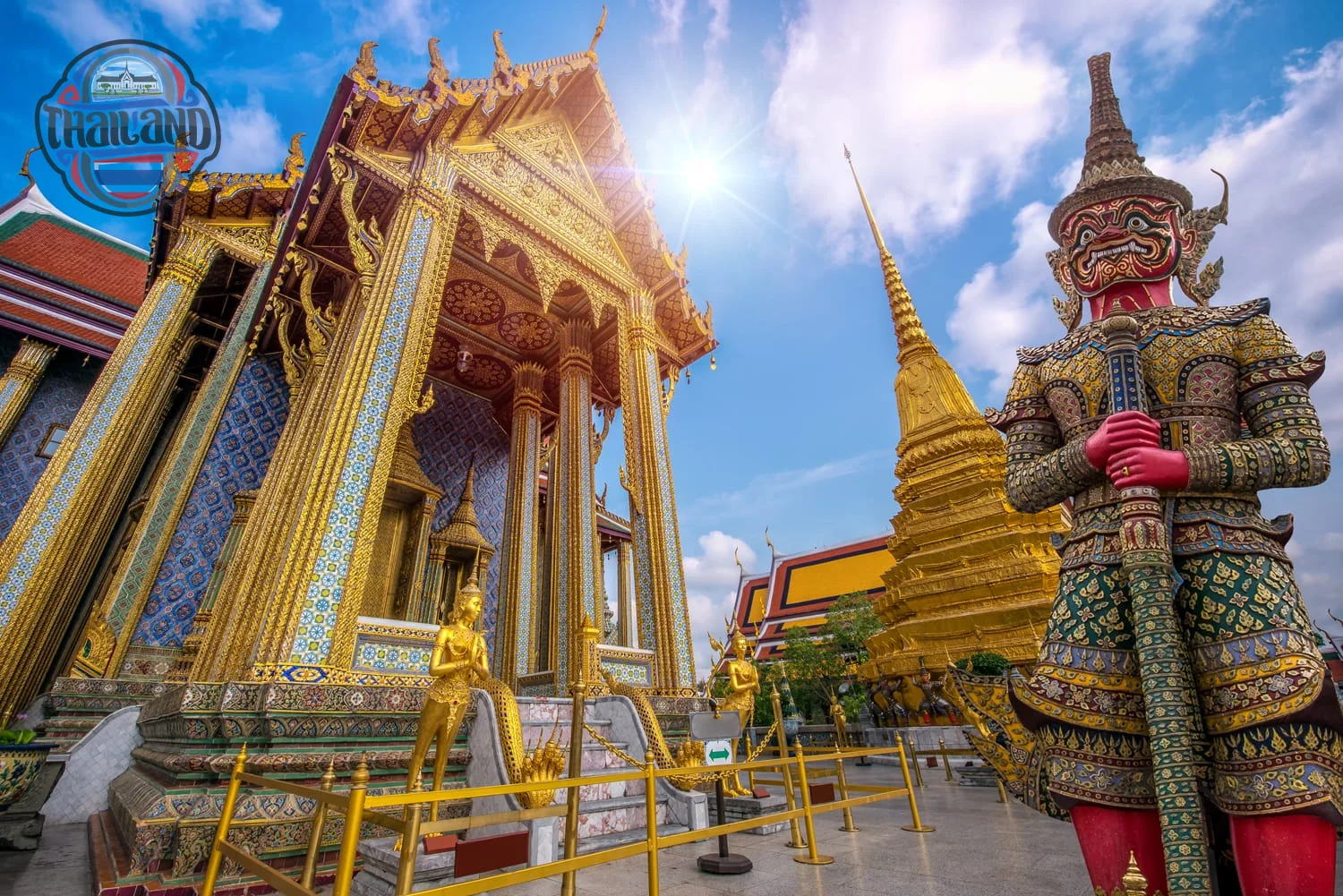 Chùa Phật Ngọc Wat Phra Kaew, Bangkok, Thái Lan - điểm đến du lịch nổi tiếng